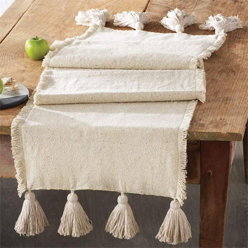 mud pie Ivory Table Runner - Image 2